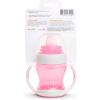 image:imageMunchkin Gentle Transition Baby Sippy Cup Babys First Sippy  Helps Babies amp Toddlers Transitioning from Bottles to Cups Spill Proof 4 Months amp Up 4 Ounce 2 Pack PurplePink