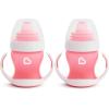 image:imageMunchkin Gentle Transition Baby Sippy Cup Babys First Sippy  Helps Babies amp Toddlers Transitioning from Bottles to Cups Spill Proof 4 Months amp Up 4 Ounce 2 Pack PurplePink