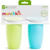 image:imageMunchkin Sippy Cups for Toddlers 13 Spill Proof Miracle 360 Cup 10 Ounce 2 Pack PinkPurpleBlueGreen