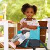 image:imageMunchkin Brica Go Boost Toddler Booster Seat for Dining Table Great for Travel BlueGreyBlue