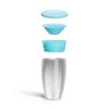 image:imageMunchkin Sippy Cup for Toddlers Miracle 360 Stainless Steel with Straw Cup and Open Sipper Lid Grow with Me Kit 10 Ounce Blue