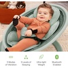 image:imageMunchkin Electric Baby Swing with Vibration  Portable Swing for Newborn and Infant BluetoothEnabled Smart Seat with Music Motion and Sounds SageSwing with Vibration  Sage