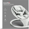 image:imageMunchkin Electric Baby Swing with Vibration  Portable Swing for Newborn and Infant BluetoothEnabled Smart Seat with Music Motion and Sounds SageSwing with Vibration