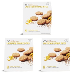 image:imageMunchkin Milkmakers Lactation Cookie Bites Oatmeal Chocolate Chip 15 Ounce Pack of 3Lemon Bliss