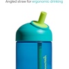 image:imageMunchkin Perfect Angle Straw Cups Toddlers 13  Spill Proof Sippy Cups with Soft Ergonomic Straw BPAFree 10 Ounce 2 Pack Dark BlueDark Blue