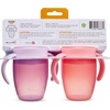 image:imageMunchkin Miracle 360 Sippy Cup for Toddlers 7oz 2 Pack PinkPurple