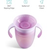 image:imageMunchkin Miracle 360 Sippy Cup for Toddlers 7oz 2 Pack PinkPurple
