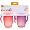image:imageMunchkin Miracle 360 Sippy Cup for Toddlers 7oz 2 Pack PinkPurple