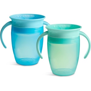 image:imageMunchkin Miracle 360 Sippy Cup for Toddlers 7oz 2 Pack BlueMint