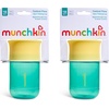 image:imageMunchkin Control Flow Open Training Toddler Cups with Removable Valve 18 Months 10 Ounce 2 Pack CoralTeal