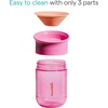 image:imageMunchkin Miracle 360 Sippy Cup for Toddlers 10oz 2 Pack CoralPurple