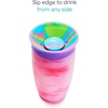 image:imageMunchkin Sippy Cups for Toddlers 13 Spill Proof Miracle 360 Cup 10 Ounce Tie Dye PinkPink