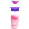 image:imageMunchkin Sippy Cups for Toddlers 13 Spill Proof Miracle 360 Cup 10 Ounce Tie Dye PinkPink