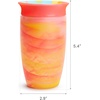 image:imageMunchkin Sippy Cups for Toddlers 13 Spill Proof Miracle 360 Cup 10 Ounce Tie Dye PinkYellowMulti