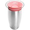 image:imageMunchkin Stainless Steel Sippy Cup Spill Proof Toddler 360 Cup BluePink