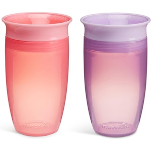 image:imageMunchkin Miracle 360 Sippy Cup for Toddlers 10oz PinkPurple