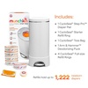 image:imageMunchkin CycloSeal Step Pro Diaper Pail Gift Set Powered by Arm amp Hammer