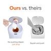 image:imageMunchkin CycloSeal Touch Free Pro Diaper Pail Powered by Arm amp Hammer