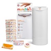 image:imageMunchkin CycloSeal Touch Free Pro Diaper Pail Set Powered by Arm amp Hammer